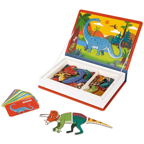 Janod Magnetna Knjiga - Dinosaurusi Slike