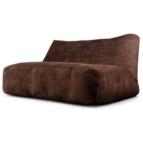 SLOWDOWN Tamno smeđa vreća za sjedenje od samta Sofa Tube 160 &amp;ndash; Slike