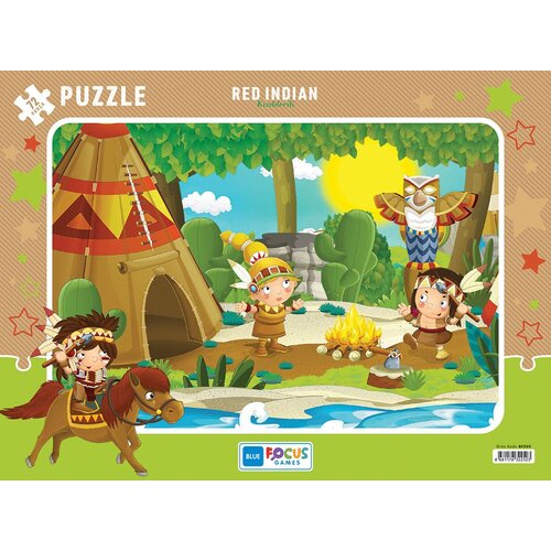  Puzzle 72pcs red indian bf250 ( 108/22503 ) Cene