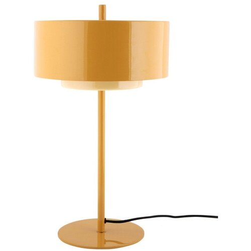 Leitmotiv Oker rumena kovinska namizna svetilka (vi&scaron;ina 50 cm) Grato Anillo &ndash; Cene