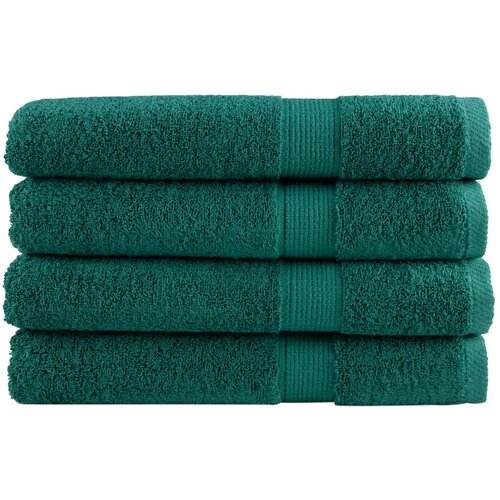 VidaXL Premium brisače SOLUND 4 kosi zelena 100x200 cm 600 g/m2, (21410033) Slike