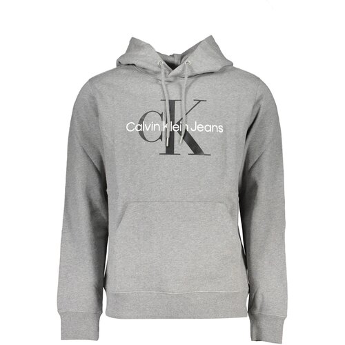 Calvin Klein MEN&amp;amp;#39;S GRAY ZIPLESS SWEATSHIRT Slike