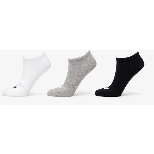 Adidas Trefoil Liner Socks 3-Pack White/ Black/ Mgreyh
