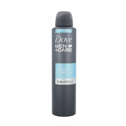 Dove Men + Care Clean Comfort 48h antiperspirant brez alkohola 250 ml za moške