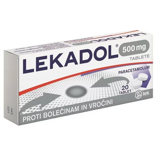  Lekadol, tablete