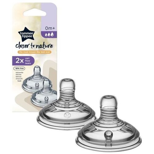 Tommee Tippee Closer to Nature duda s usporenim protokom &amp;ndash; pakiranje od 2 kom Slike