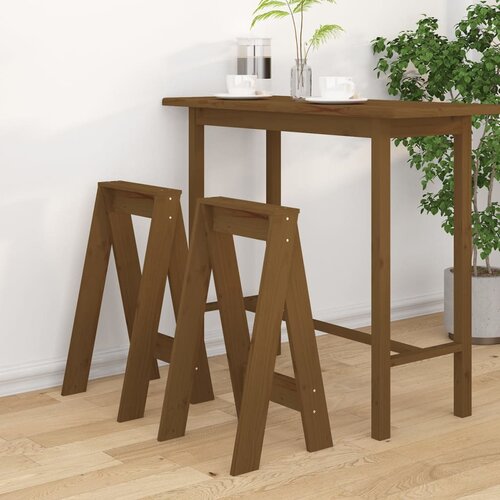 vidaXL Stolci 2 kom boja meda 40x40x75 cm od masivne borovine Cijene