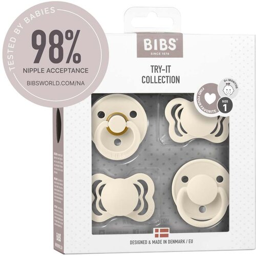 Bibs dude Try-it kolekcija - Ivory Slike