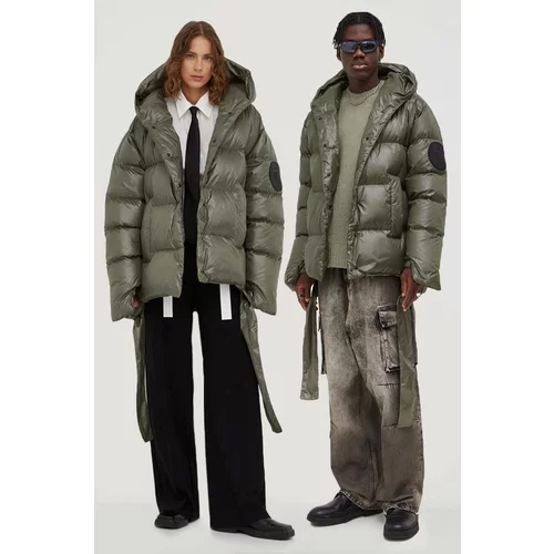 MMC Studio Pernata jakna Jesso za žene, boja: zelena, za zimu, oversize