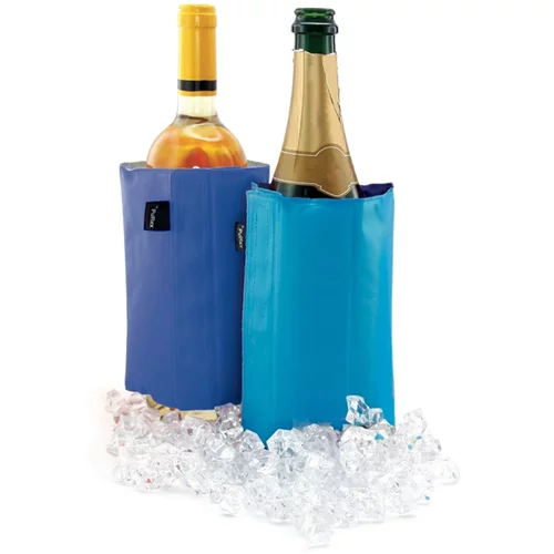 Pulltex Hladilni obroč z gelom za steklenice Duo modra / plastika, (21009328)