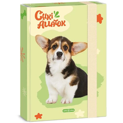 Ars Una Welsh Corgi buldog A/5 mapica za zvezke Cene