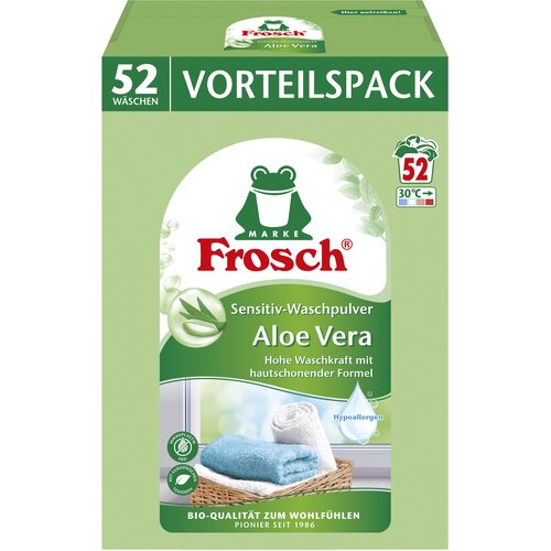 Frosch Pra&amp;scaron;ak za ve&amp;scaron; Sensitive Aloe Vear, 3.4 kg Slike