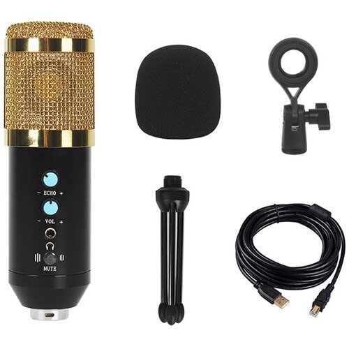 INF USB kondenzatorski mikrofon z glasnostjo, reverbom in redukcijo &scaron;uma, (5000292101) Cene