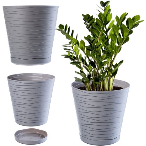 KADAX Cvetlični lonec 21 cm Plastični pokrov za cvetlični lonec s stojalom, (5000352739) Cene