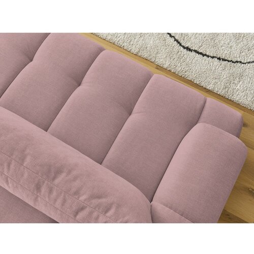 Bobochic Paris Ružičasta sklopiva/s prostorom za odlaganje sofa 251 cm Fuji &amp;ndash; Slike