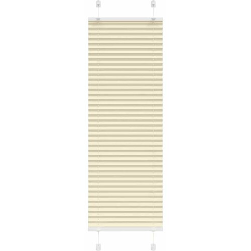 vidaXL Plisirana roleta krem 45x150 cm širina tkanine 44,4 cm Cijene
