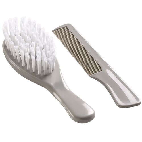 THERMOBABY set četke i če&amp;scaron;lja &amp;ndash; Grey Slike