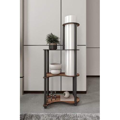 Opviq Podna lampa KS-11122, 17x120 cm, IP20, Crno-braon Slike