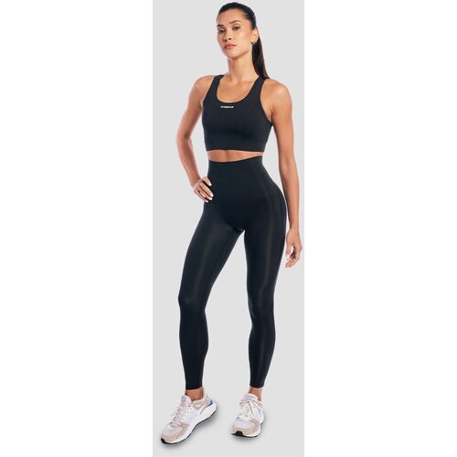 GymBeam Ženske helanke Aura Black Slike