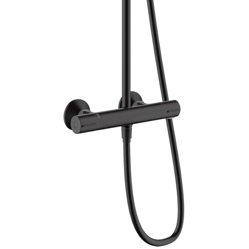 Hansgrohe vernis Blend Showerpipe200 termostatski usponski tu&amp;scaron; crna mat 26276670 Slike