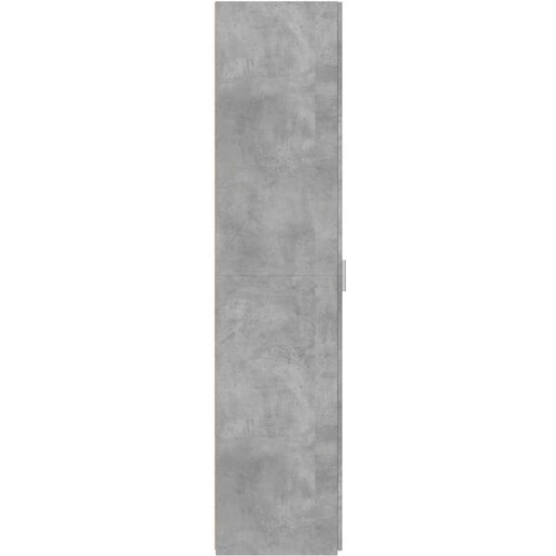  Visoka komoda siva betona 45x42,5x185 cm od konstruiranog drva Slike