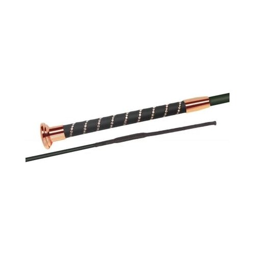 FLECK Dresurni bič Silktouch Crystal rosegold - 110 cm Slike
