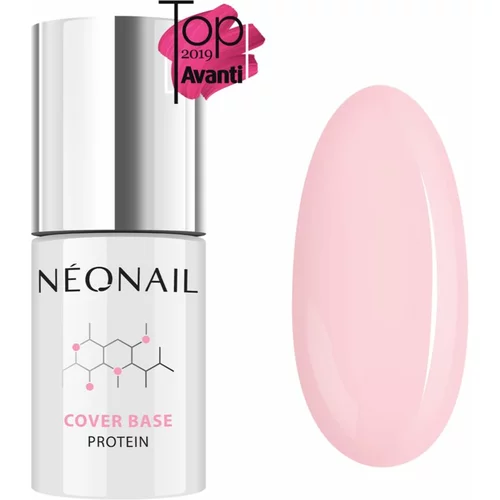 NeoNail Cover Base Protein bazni i nadlak za nokte za gel nokte nijansa Nude Rose 7,2 ml