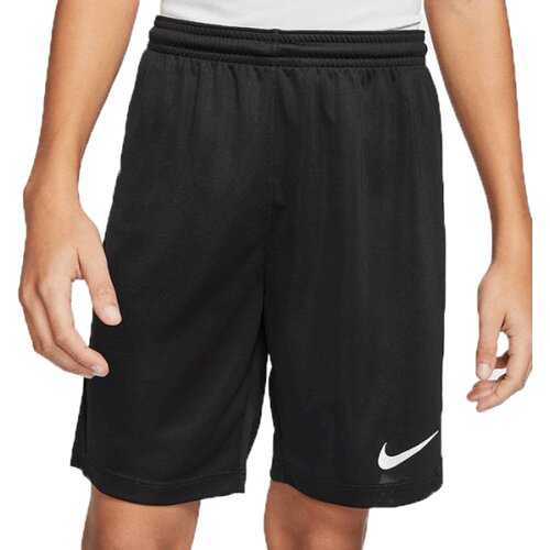 Nike DRI-FIT PARK 3 JR TQO Dječačke nogometne hlačice, crna, veličina Slike