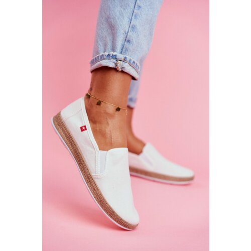 Big Star D&amp;aacute;msk&amp;eacute; espadrilky - b&amp;iacute;l&amp;eacute; Slike
