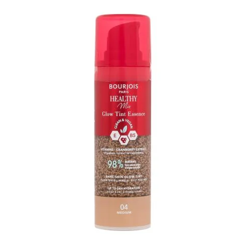 Bourjois Healthy Mix Clean & Vegan Glow Tint Essence puder za sve vrste kože 30 ml nijansa 04 Medium