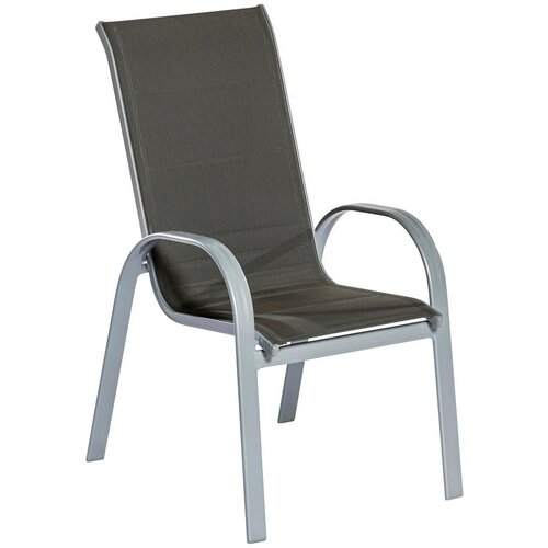 Gardenson Vrtni Stol Amalfi Di Lusso, 2 Kos, Antracit Slike