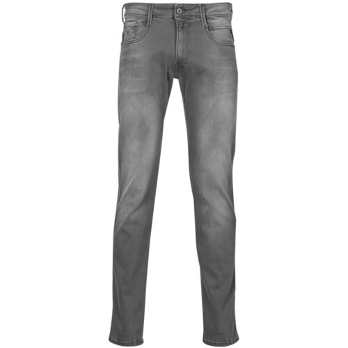 Replay Kavbojke slim M914-000-103C35 Siva Cene