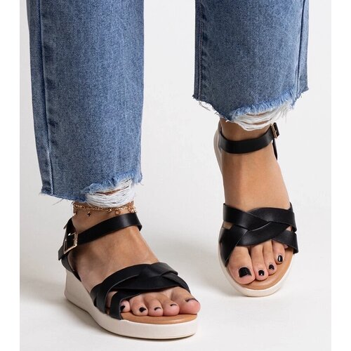 D/CEO Black sandals on a block heel Millo Cijene