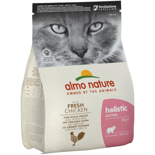 Holistic Almo Nature Kitten piščanec & riž - 2 kg