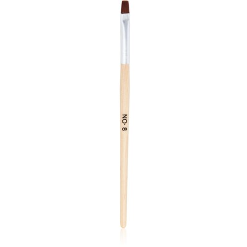 NeoNail Wooden Brush čopič za nana&amp;scaron;anje gelastih izdelkov vrsta No. 8 1 kos Slike