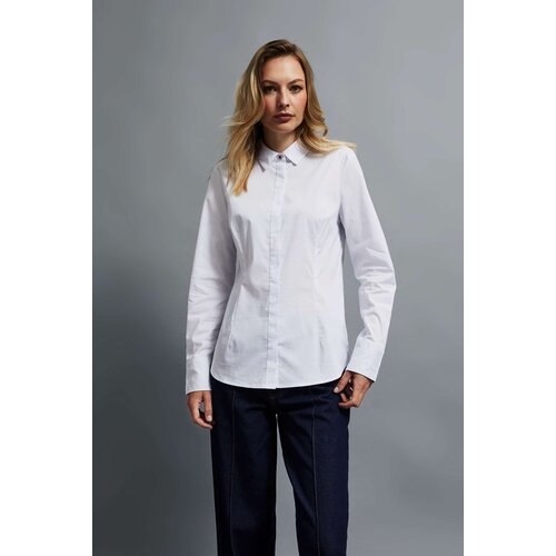 Marisse Plain White Shirt Slike