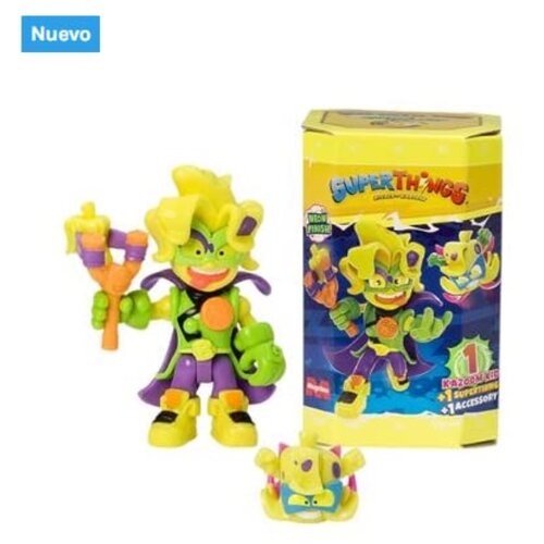 Superzings Neonske serije SuperThings - celoten komplet 6 Kazoom Kids iz nove serije Neon Power. Vsak otrok v Kazoomu ima 1 nadrejeno in 1 bojno dodatno opremo, (21264932) Cene