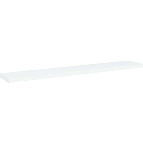 Police za knjige 4 kom bijele 60x10x1,5 cm konstruirano drvo Slike