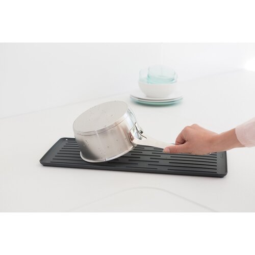 Brabantia podloga za su&amp;scaron;enje posode 117268 temno siva Slike