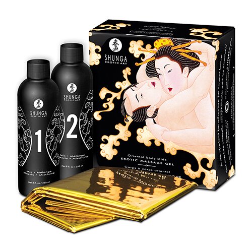 Shunga Masažni set - Melon &amp; Mango Cene