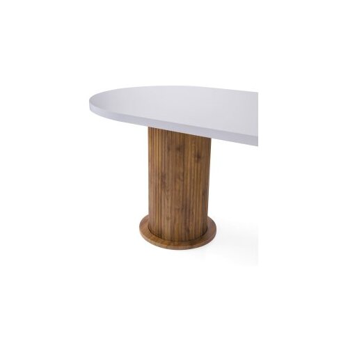 Hanah home trpezarijski sto bele boje milas 2992 Slike