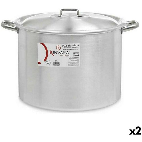  Lonac s Poklopcem Ø 36 cm Srebrna Aluminij (2 kom.) Cijene