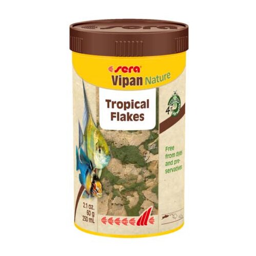 Sera Hrana za akvarijumske Ribe Vipan Nature 210g Cene