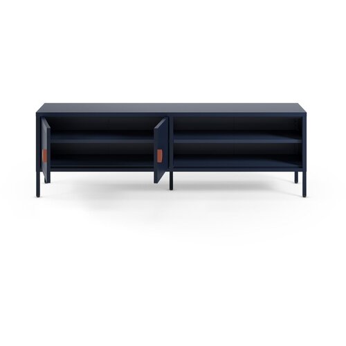Marckeric Temno modra kovinska TV omarica 160x50x35 cm Sayla &amp;ndash; Slike