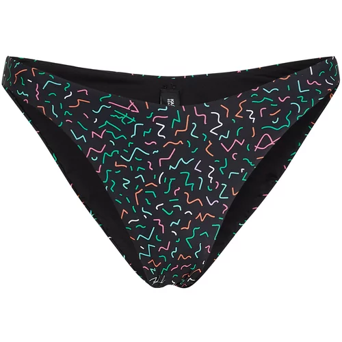 Karl Lagerfeld Bikini hlačke 'Geometric' modra / zelena / lila / oranžna / črna