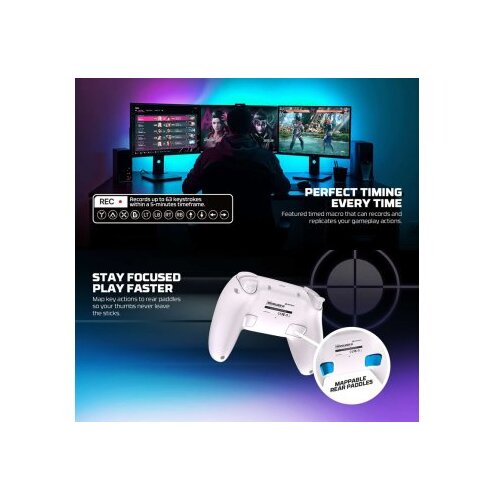 Joypad wireless fantech WGP12S revolver iii beli Slike