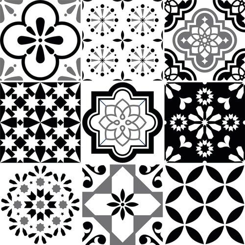 Ambiance Set od 9 zidnih samoljepljivih naljepnica Cement Tiles Alexia, 10 x 10 cm Cijene