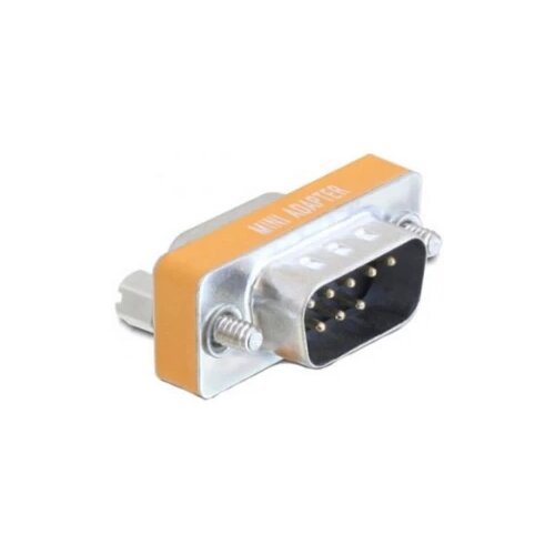 Delock 65255 VGA adapter [1x 9-polni mu&amp;scaron;ki konektor D-Sub - 1x 9-polni ženski konektor D-Sub] srebrna, žuta Slike