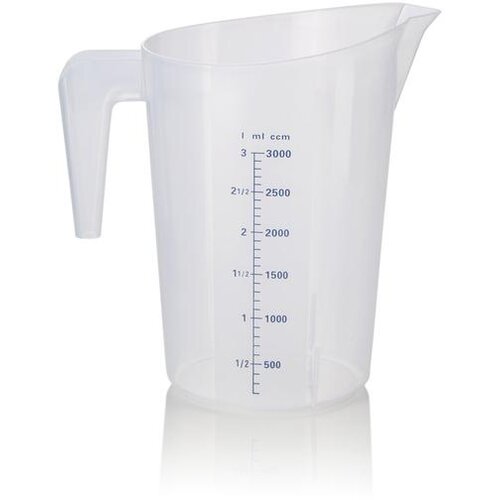 Bokal MJERAČ 3L fi19CM POLIPROPILEN Slike
