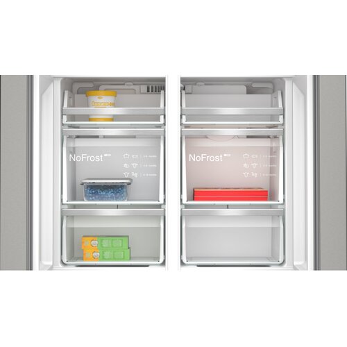 Siemens KF96IAPEA iQ500 hladilnik z 3,8 zamrzovalnikom French-Door, litrski za rezervoar vodo, hyperFresh Slike